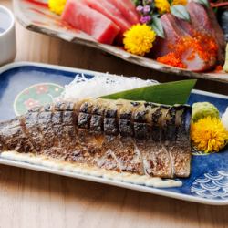 自家製しめ鯖の炙り