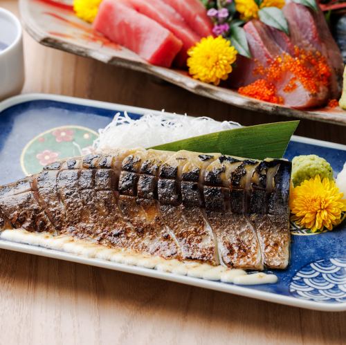 自家製しめ鯖の炙り