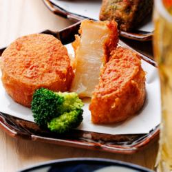 おでん大根の天ぷら