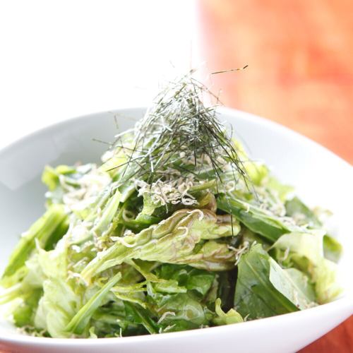 壱岐の恵み海藻と豆腐のサラダ