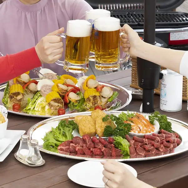【120分飲み放題付き】開放的な空間でワイワイ盛り上がろう!生ビール含む飲み放題付!