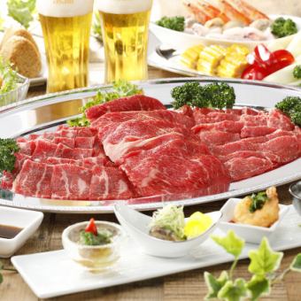 [Limited period from 5/20 to 10/31] Sky Garden BBQ ☆ 120 minutes with free drink 6,000 yen (tax and service included) *Reservation required by the day before