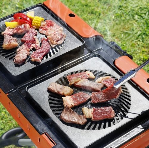 [BBQ with a spectacular view directly connected to the station]