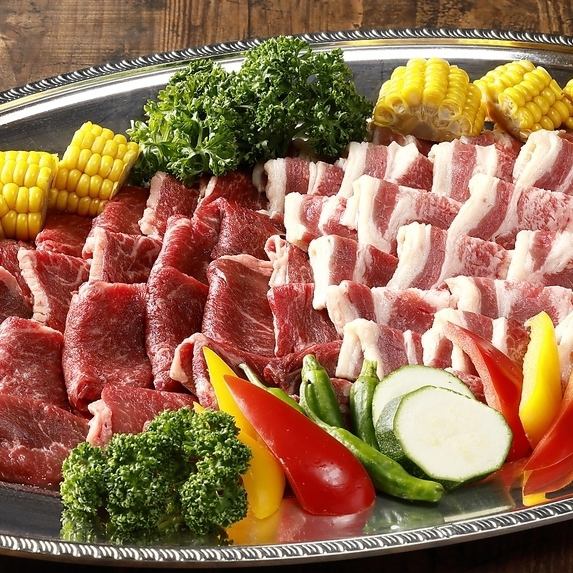 【バーべキューセット】絶景スカイガーデンで極上BBQを堪能！（写真はイメージです）