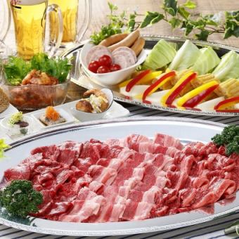 【5/22～10/31限定開催】スカイガーデンBBQ☆120分フリードリンク付6,500円(税サ込)※前日迄予約