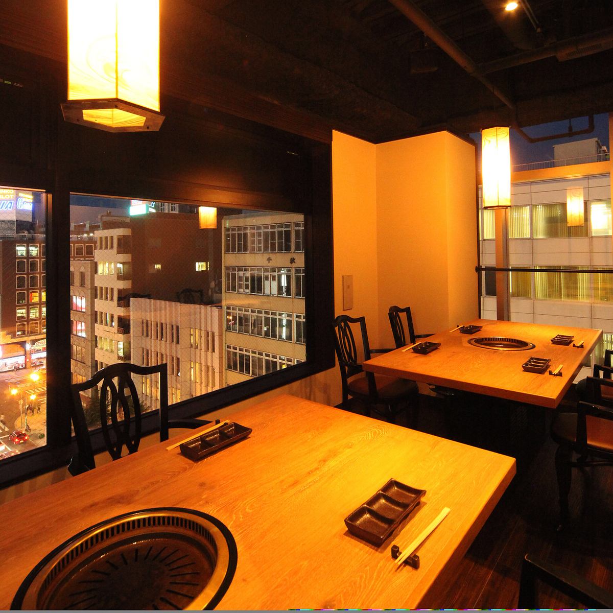 A private room yakiniku restaurant where you can enjoy Kuroge Wagyu beef/All seats equipped with smokeless roasters