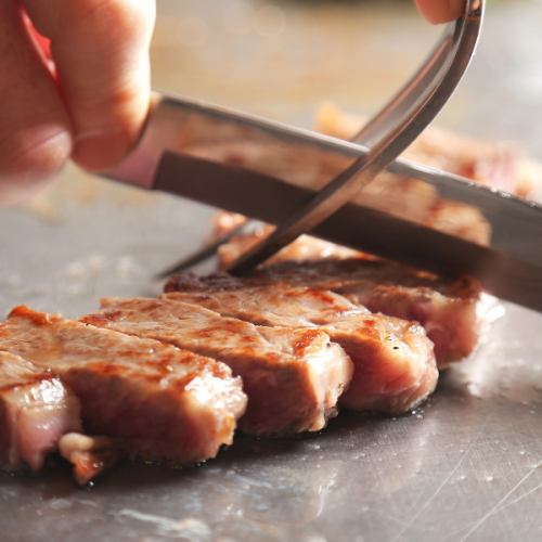 目の前で焼きあがる感動