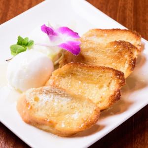 メープルバケットレモンアイス添え