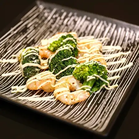 海老とブロッコリーのマヨネーズ焼き