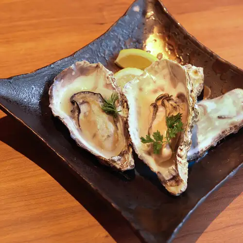 殻付きカキ焼き（江田島産）一個