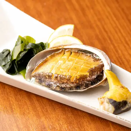 Abalone steak from the Seto Inland Sea