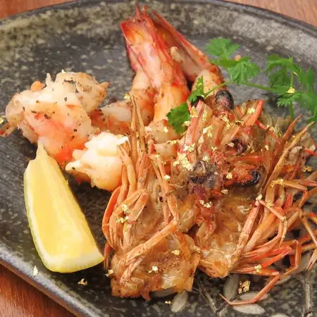 Grilled Hiroshima-produced kuruma prawns (2 pieces)