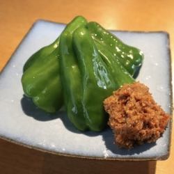 肉味噌パリパリピーマン