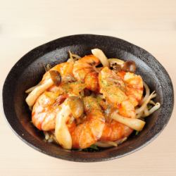 海老のバターソテー
