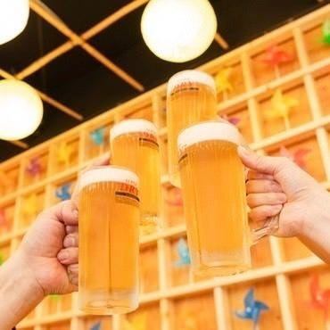 ドリンクも種類豊富!気軽に飲めます