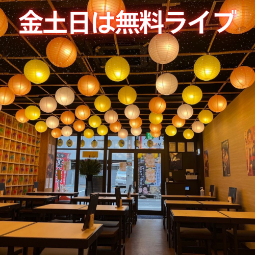 週末は島唄無料ライブ♪