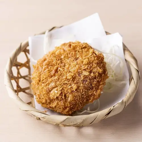 Okinawan fried food: Agu pork minced cutlet