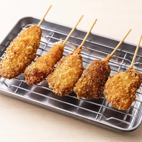 串カツ盛り合わせ