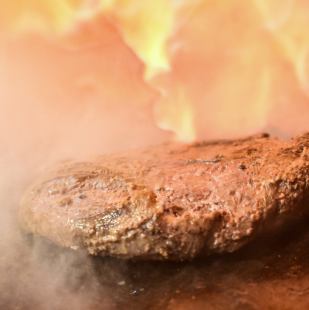 Thick-cut steak of today's carefully selected beef