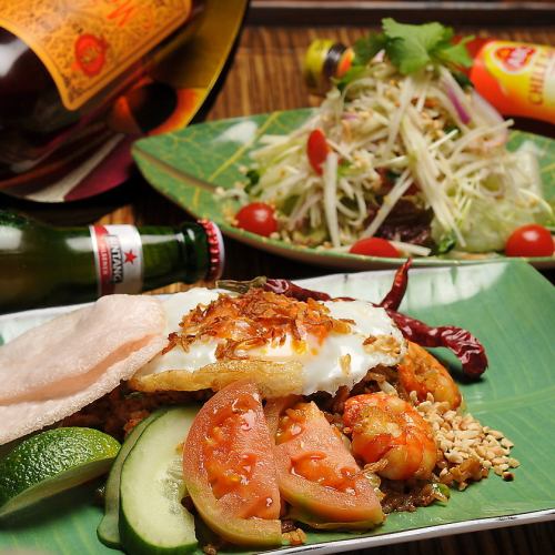 人気のタイ料理をご堪能♪