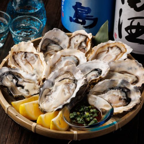 Fresh oysters and beef tongue delivered directly from the market are only available at Namiyuu. We also offer a wide range of courses with 3-hour all-you-can-drink options.