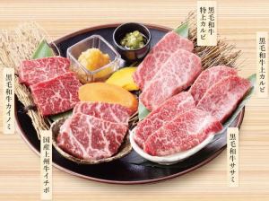 彩りも美しい豪華『特選部位5種盛り』