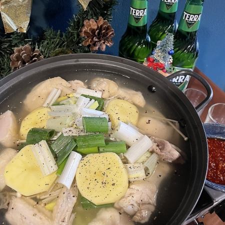 bonsu定番！辛くない鍋コース