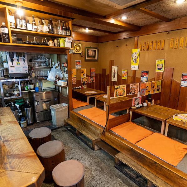 [Relaxing at the table] It is a calm interior where you can have a banquet at the office or a relaxing drinking party with your friends.Enjoy your meal in a cozy atmosphere while talking without hesitation ◎ Please feel free to contact us as it can be used by a large number of people.