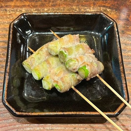 【大人気！】『アスパラ巻き』