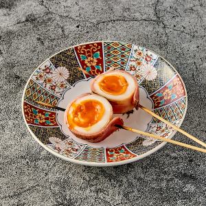 半熟卵ベーコン