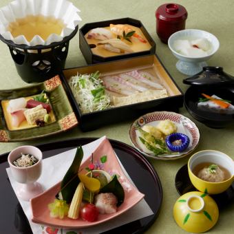 選べる小鍋懐石【魚しゃぶ】『かえで』◇全9品◇5,500円（税込）