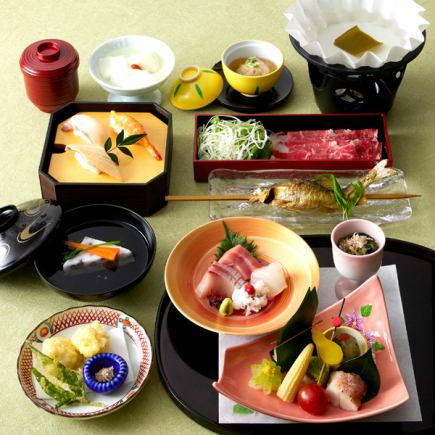 選べる小鍋懐石【牛しゃぶ】『けやき』◇全10品◇6,500円(税込)