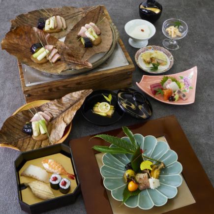 懐石料理 【やまぶき】 6,500円(税サ込)