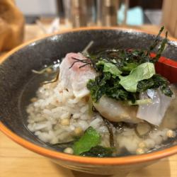 塩昆布漬け鮮魚のお茶漬け