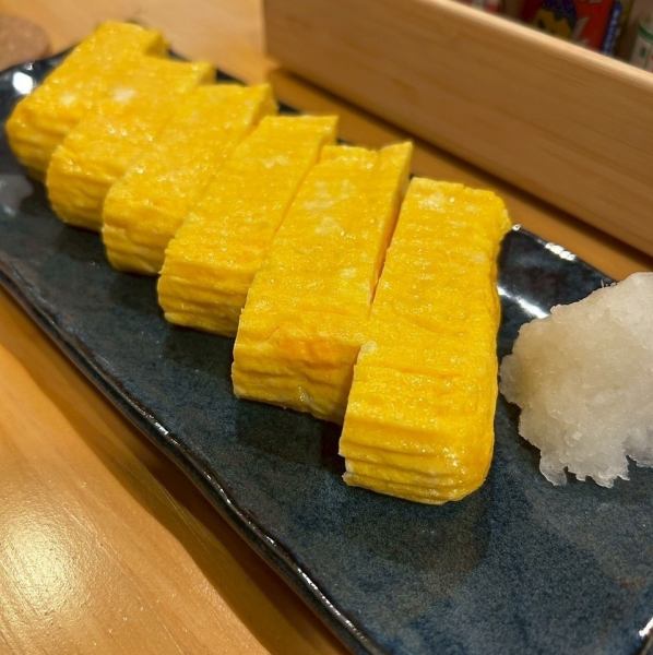 【三重県産の有精卵を使用】こだわりの有精卵を使用した出汁巻き玉子 780円(税込)