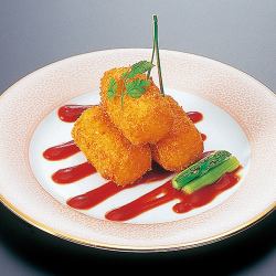 Crab croquette