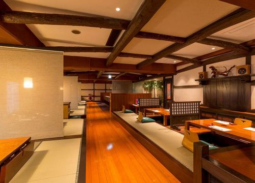 <p>[Horigotatsu seats full of Japanese atmosphere]Horigotatsu seats with partitions.Please enjoy our proud crab dishes in a space full of Japanese taste.</p>