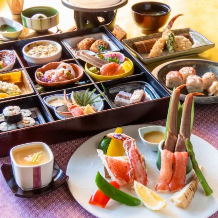 Limited time offer: Orders accepted after 5pm! Special seasonal Shokado Kaiseki course [Seika] 7 dishes for 8,800 yen (tax included)