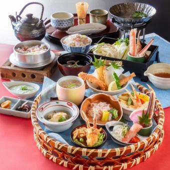 《数量限定》午後16時まで！季節の特別籠盛り御膳【りんか】全5品4,400円(税込)