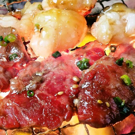 Taiheiraku's grilled meat is excellent quality ☆ Please enjoy as much as you like!