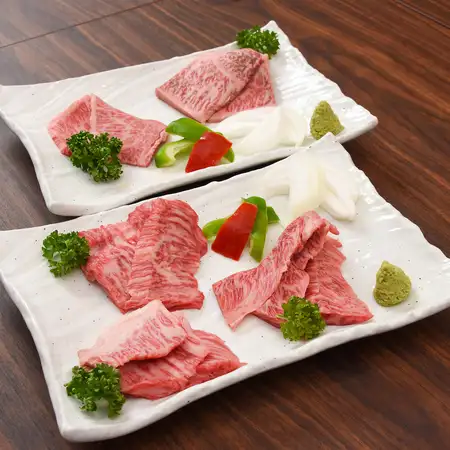 ロース2種盛り合わせ