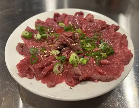 タン先のたたき