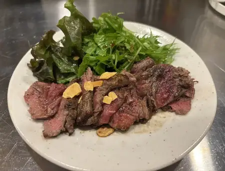牛ヒレのステーキ