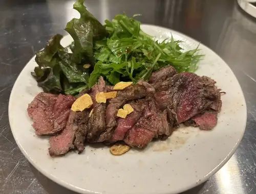 牛ヒレのステーキ
