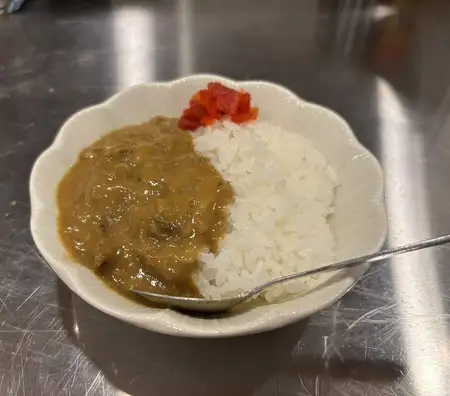牛スジミニカレー
