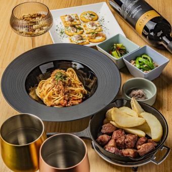 【女子会、ママ会に♪】飲み放題付コース5500円(税込)