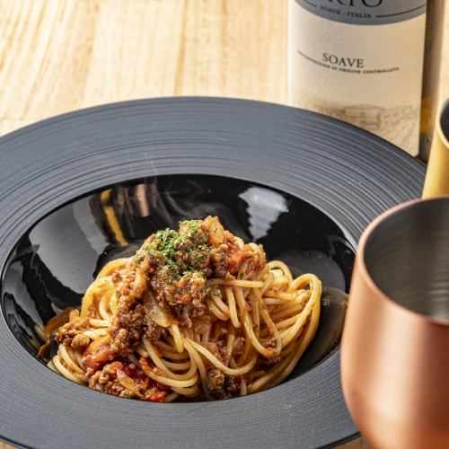 【肉の旨味がたっぷり詰まった大人のパスタ♪】ボロネーゼ