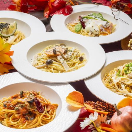 明野店●【土日祝のディナー】120分★イタリアン食べ放題&ドリンクバー2508円