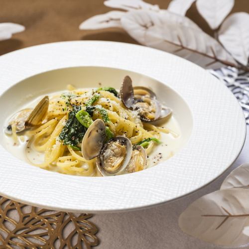 【期間限定メニュー】あさりのボストン風ミルキークラムチャウダー