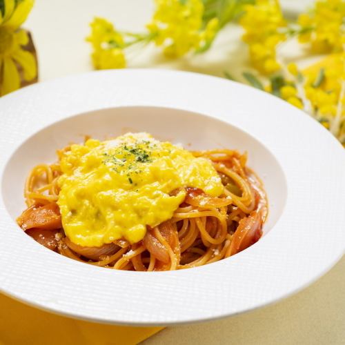 ふわとろ玉子のナポリタン
